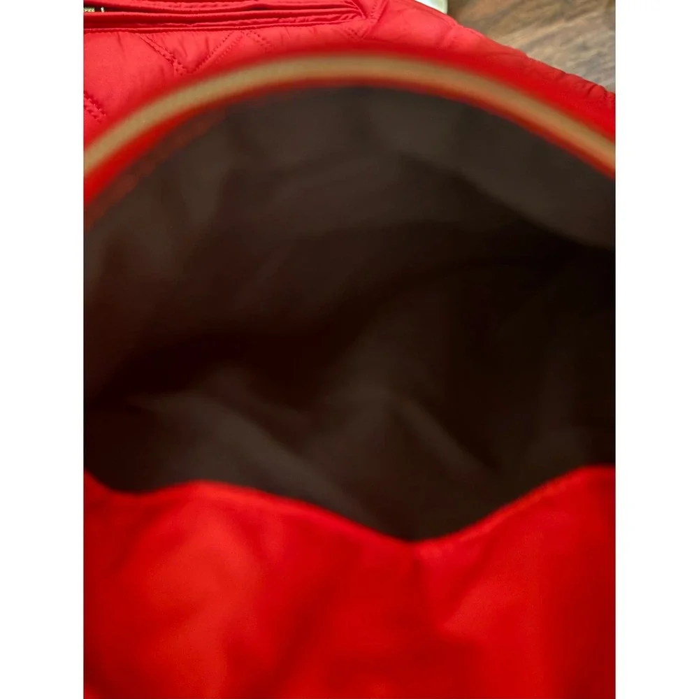 Brooks Brothers Men's Paddock Diamond Quilted Vest Red Medium Thermore NWT